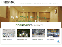 Tablet Screenshot of nextray-tech.com